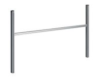 Treston AL2X150W Opbouwprofiel voor werktafel WB