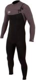 Ocean & Earth One Free-flex 3/2 mm combinaison néoprène à manches longues avec zip poitrine noir L homme
