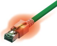 Sacon 442625,01 câble réseau Vert 10 m Cat6a S/FTP