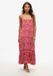 Superdry Lange Cami-jurk Dames Boho Red