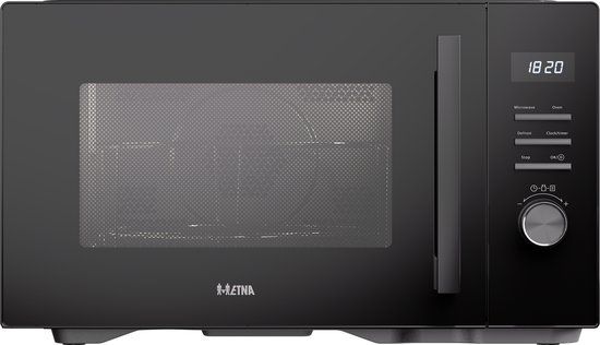 ETNA CMV829 Zwart Combinatiemagnetron Aanrecht 29 l 1000 W