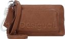 Desigual Schoudertas Half Logo 24 Lisa Crossbody Bag Leather West Bruine