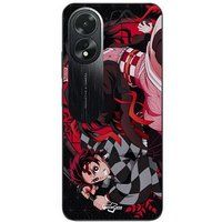 Oppo Etui Demon Slayer Tanjiro Nezuko Aanvalsgevecht Maniacase
