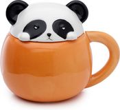 Puckator Mok / Beker Panda Deksel Keramiek