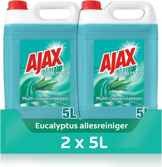 Ajax Allesreiniger Eucalyptus 2 x 5L - Voordeelverpakking
