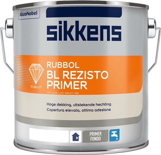 Sikkens Rubbol BL Rezisto Primer - Grondverf - Ral 9016 - 1 liter