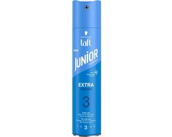 6x Taft Junior Haarspray Extra Strong 250 ml