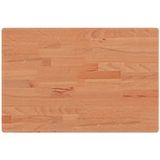 Maison Exclusive Plateau de table rectangulaire en bois de hêtre massif 60x40x2,5 cm