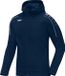 Jako Classico Jas met Kap Blauw Donker Kindermaat 152