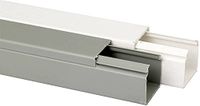 Heidemann 9976 09976 kabelgoot (L x B x H) 2000 x 40 x 40 mm, grijs, 3 stuks