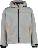 CMP Kinderjas Waterafstotend Polyester Grijs Mel/Antraciet 2 Jaar