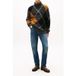 Tommy Hilfiger Pull col roulé Argyle Gris Foncé Chiné Homme Taille S