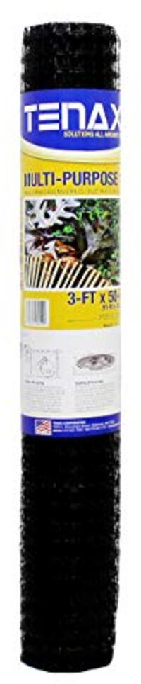 Tenax Multifunctioneel Net - 90 x 150 m - Zwart