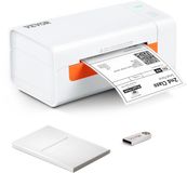 Vevor Label Printer 203dpi 40-108mm USB Zwart
