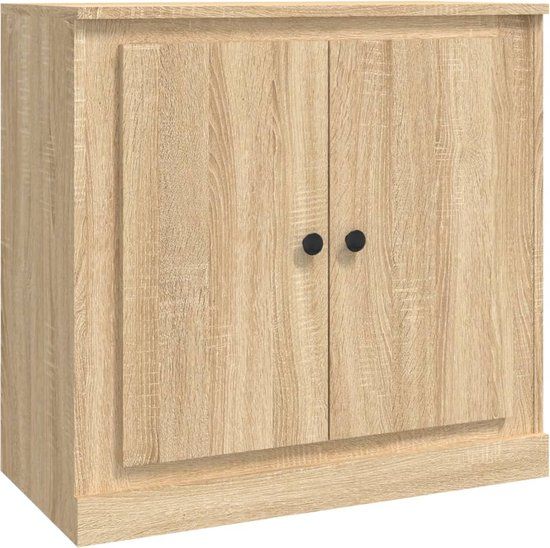 vidaXL Dressoir Sonoma Eiken Hout 70x35,5x67,5 cm