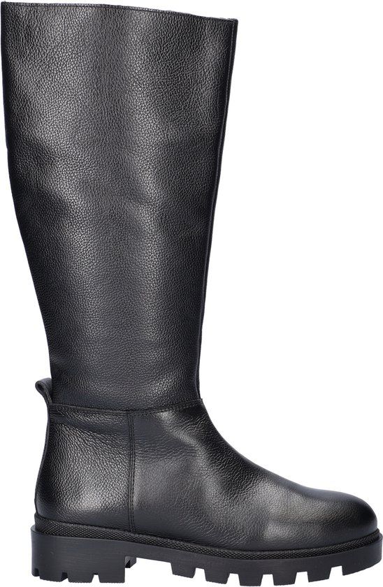 Nelson Dames Hoge Laarzen - Zwart - Maat 39 - Leer - Herfst/Winter 2024