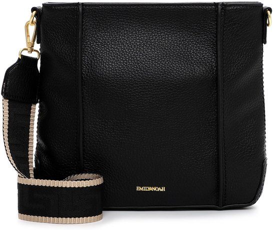 Emily & Noah Schoudertas E&N Julie (65600) - Dames handtassen - black 100