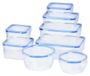 Icecat Contenants de conservation alimentaire avec couvercle et joint - set de 8 - plastique