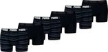 Puma Boxershorts Everyday Heritage Stripe - 6 pack - Zwart - Heren Ondergoed - Maat S