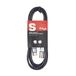 Stagg SMC6 BL 6m S-serie XLR naar XLR microfoonkabel, Zwart