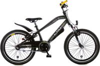 Alpina Trial J20 Space Black Matt Mountainbike 20 inch - Jongens - Zwart