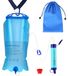 Filtre à eau Gravity - Portable - 3 Litres - 79g - Sangle d'arbre - Qualité alimentaire