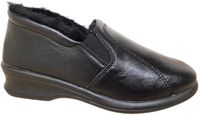 Rohde Dames Pantoffel - 2518-90 Zwart Softnappa - Maat 40.5