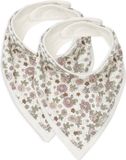 Jollein Slab Bandana Retro Flowers (2pack)