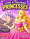 PRINCESSES: LIVRE À COLORIER