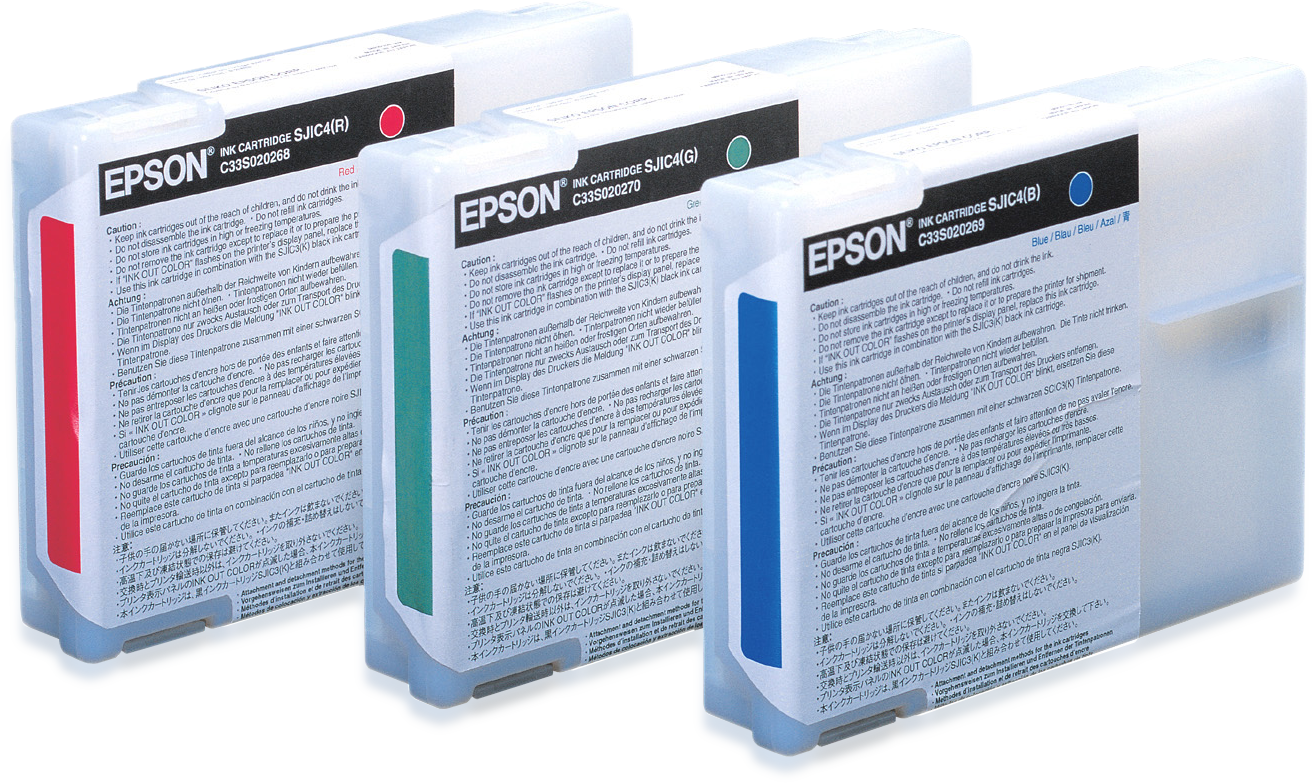 Epson Ink cartridge for TM-J2100 (Red) / SJIC4(R) single pack / rood