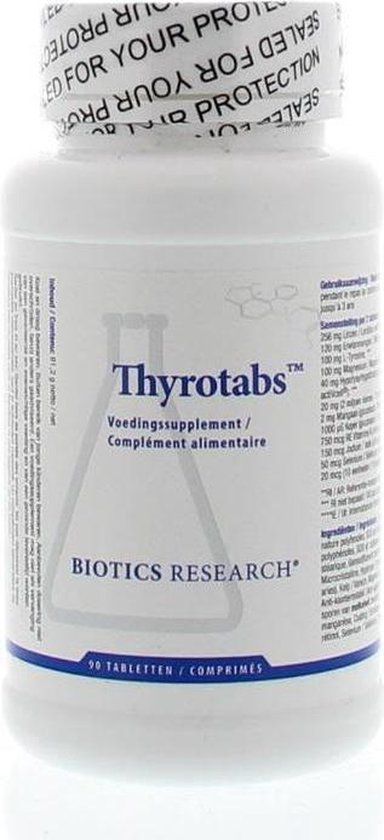 Biotics Thyrotabs - 60 tabletten