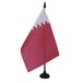AZ FLAG Tafelvlag Qatar 21x14 cm