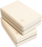 Lotus - Superyoga Superyoga Yoga blok high density creme - Lotus - 2 stuks