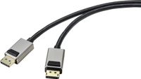 SpeaKa Professional SP-9510452 Câble DisplayPort Câble de connexion DisplayPort Fiche DisplayPort, Fiche DisplayPort 3 m Noir