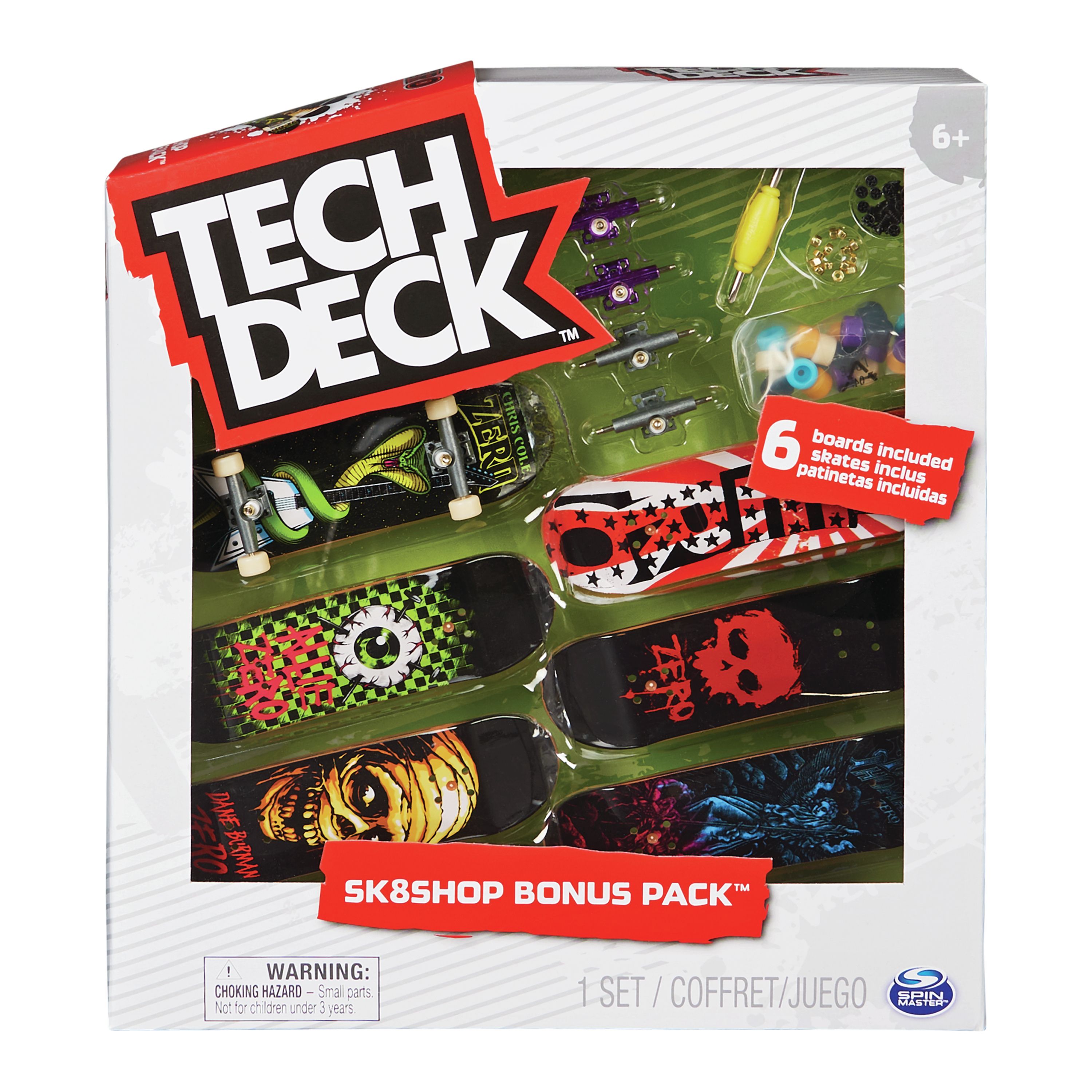 Tech Deck Sk8shop Bonus Pack - Fingerboard Set (Styles Vary)