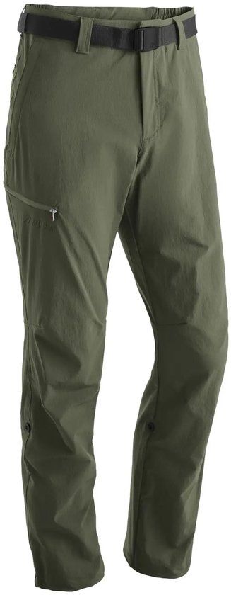 Maier Sports Broek Nil Heren Groen Polyester/Elastaan