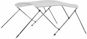 vidaXL Biminitop 3 arceaux 183x196x137 cm blanc