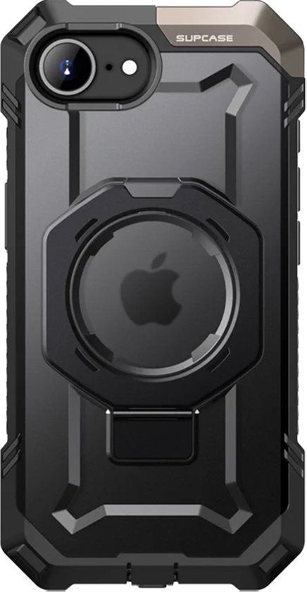 Supcase UB Grip hoesje geschikt voor iPhone 17e / 16e - Zwart