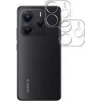 Phonillico® Camerabescherming voor Xiaomi Redmi Note 14 5G [Pack van 2] Gehard glas achteruitrijcamera beschermfolie