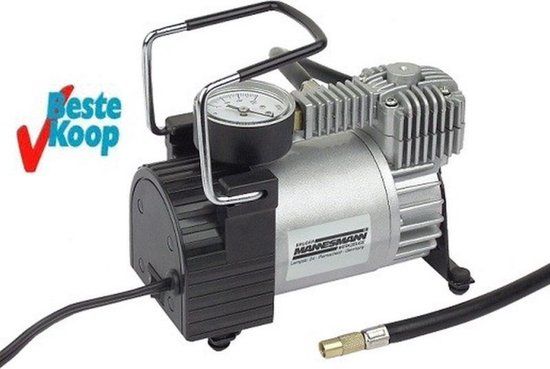Brüder Mannesmann 01790 Compacte Compressor - 12V - 10 Bar - Draagbaar - 2 jaar garantie