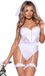 Leg Avenue Blushing Bride Kostuum Dames, XS (Wit)