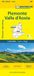 Piemonte Michelin Piemonte valle d' Aosta Wegenkaart - landkaart 351 1:200000