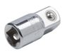 KS Tools 918.3931-E 3/8" CHROMEplus Verloopadapter, 3/8"Fx1/2"M, Hanger