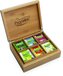 Pickwick Houten Theedoos - Geschenkset - 60 theezakjes - 6 Verschillende Smaken