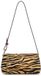 GUESS Domitilla Flap Shoulder Bag Zebra Lichtbruin