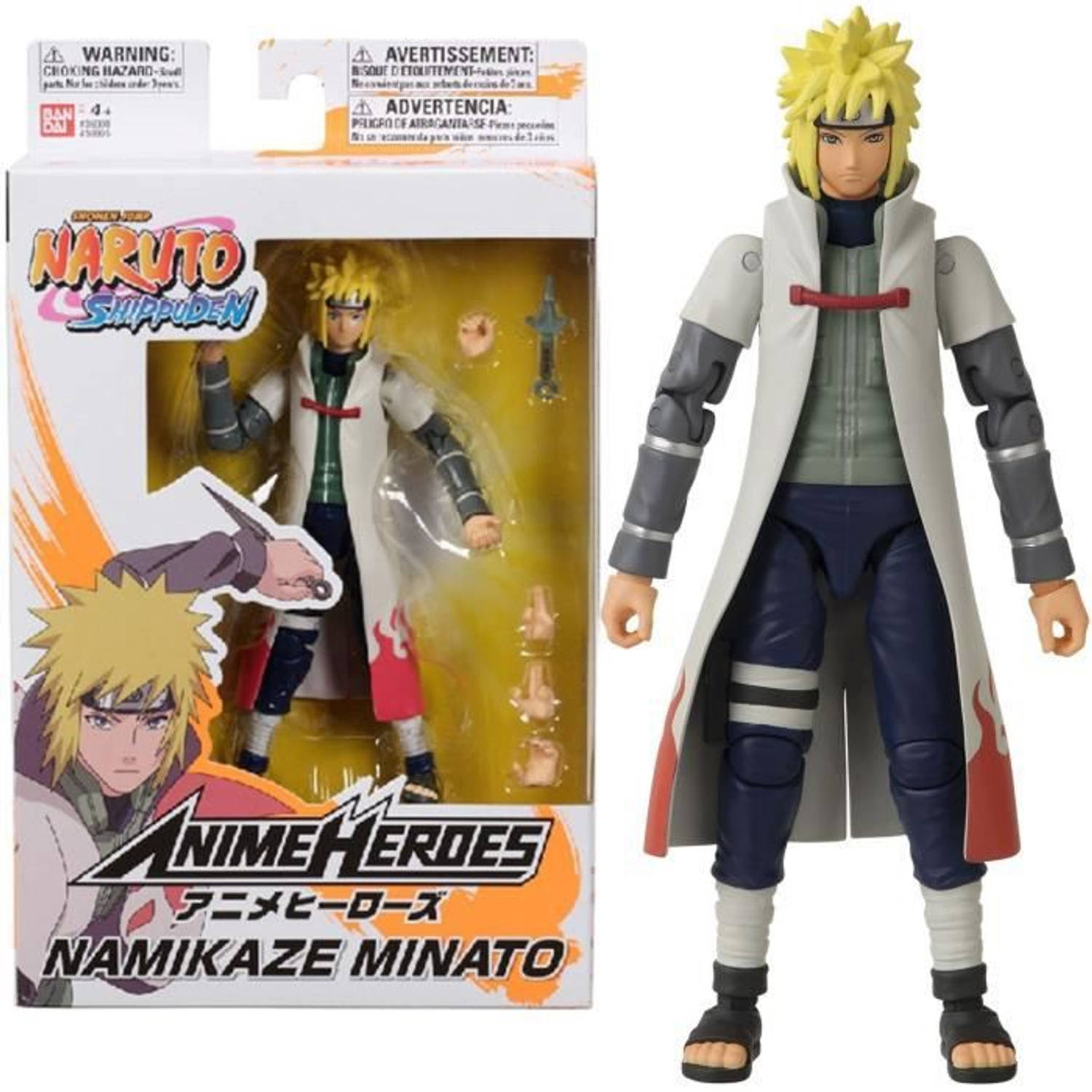 Namco Bandai Naruto - Namikaze Minato - Figure Anime Heroes 17cm