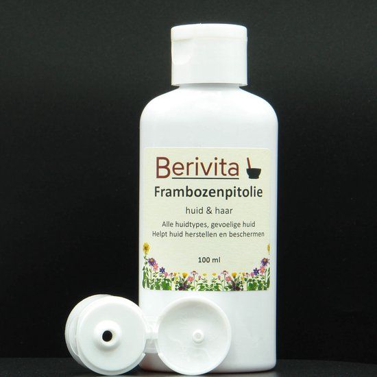 Frambozenzaad Olie Puur 100ml - Frambozenpitolie - Berivita