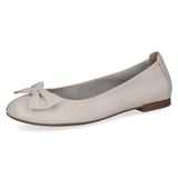 Caprice Dames Ballerina 9-22111-46 656 G-breedte Maat: 42 EU Geel Leer