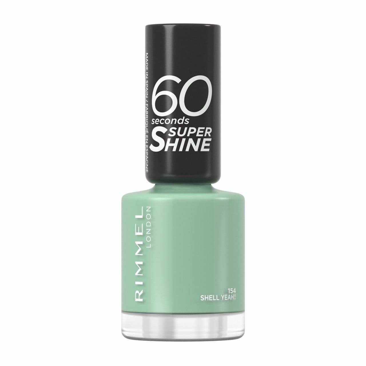 Rimmel 60 Seconds Super Shine Nail Polish - 154 Shell Yeah!!