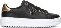 Guess Denesa Sneakers Dames Zwart Leer Maat 36